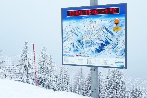 wintersport in april in zauchensee