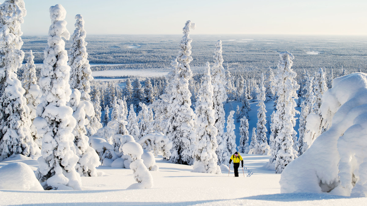 Wintersport in Fins Lapland: zo ziet pure winter eruit