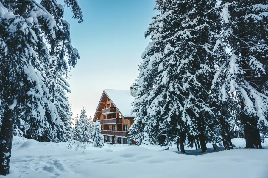 Dít zijn de 11 allermooiste chalets aan de piste in Oostenrijk