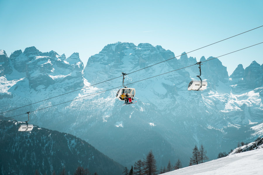 Uitdagende wintersport Italie
