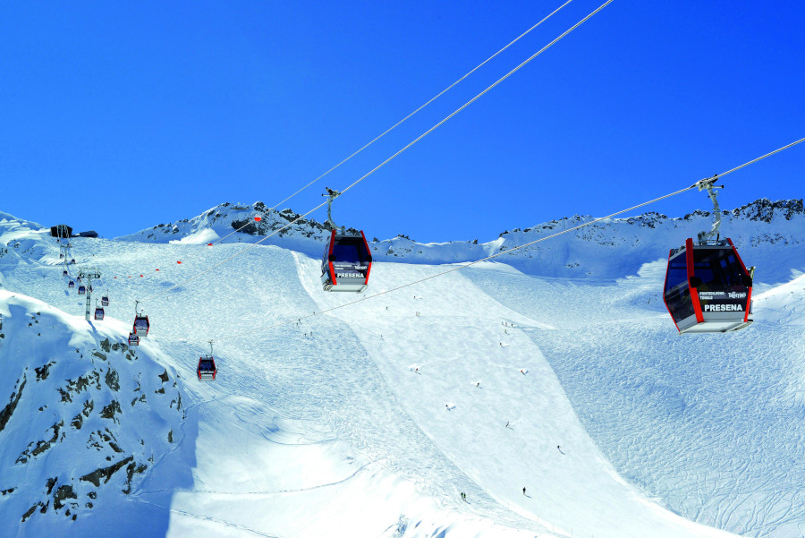 Uitdagende pistes Skirama Dolomiti.