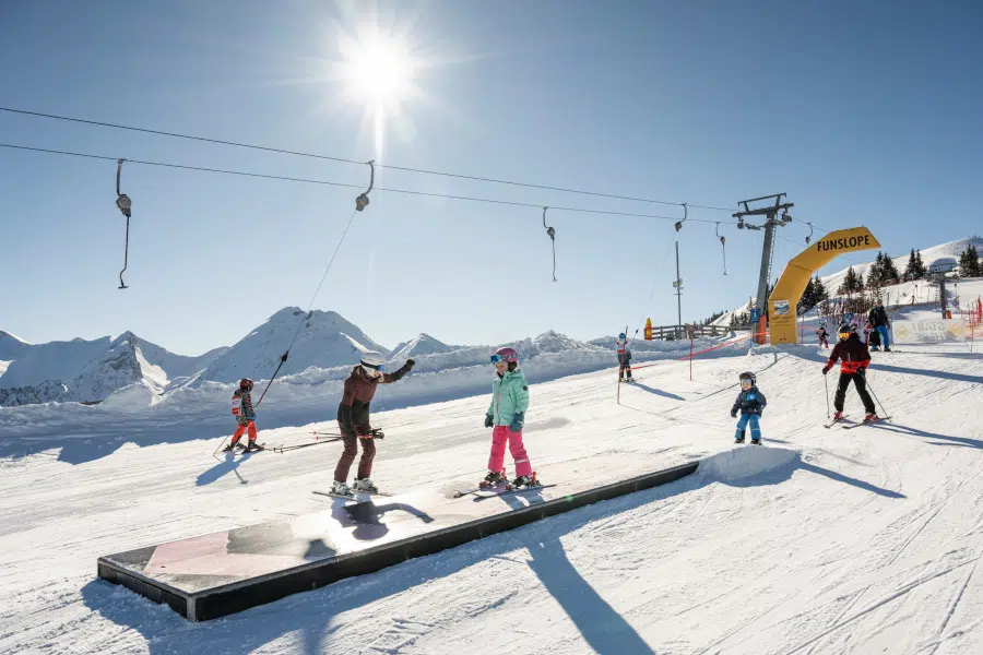 Grossarl wintersport met kinderen
