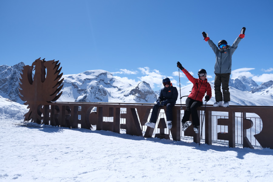Serre Chevalier is super sfeervol.