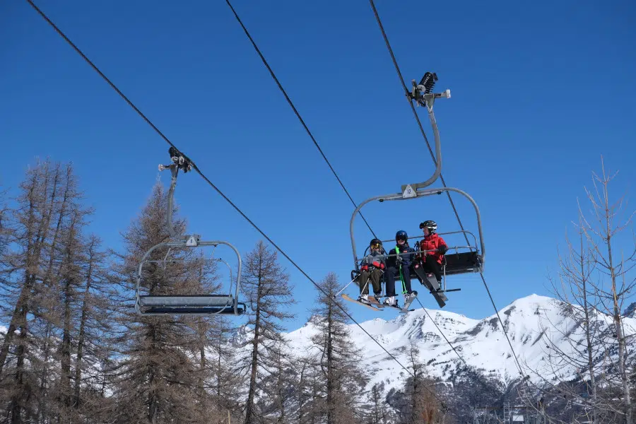 Stoeltjeslift Serre Chevalier.