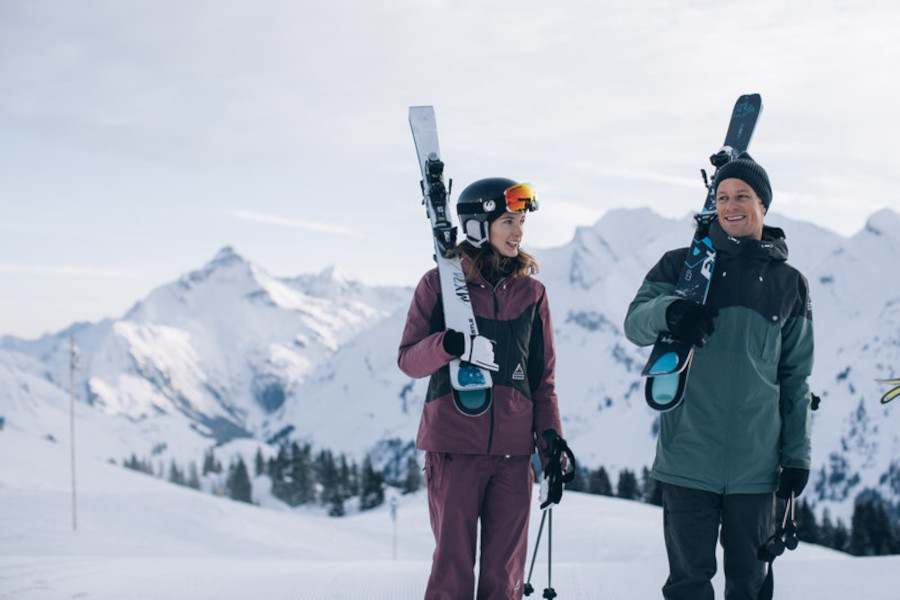 Skien in Lech Zurs
