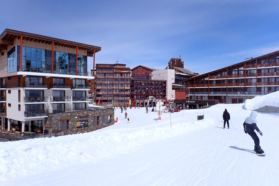 Alle accommodaties in Les Arcs zijn ski in - ski out