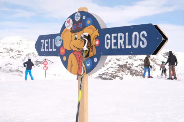 Arena Tour Zillertal Arena: skitocht van Königsleiten naar Zell am Ziller en weer terug