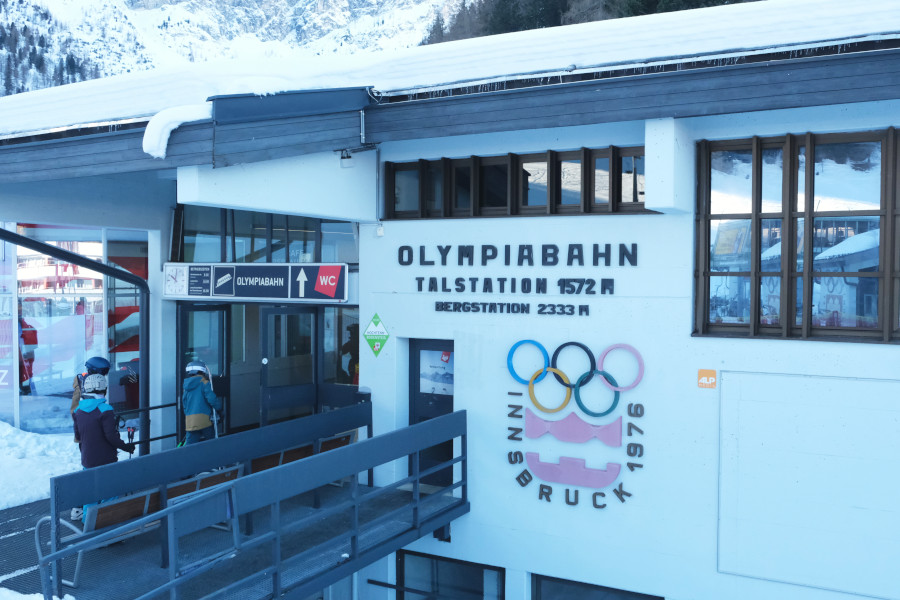 Het Olympisch skigebied van 1964 en 1976