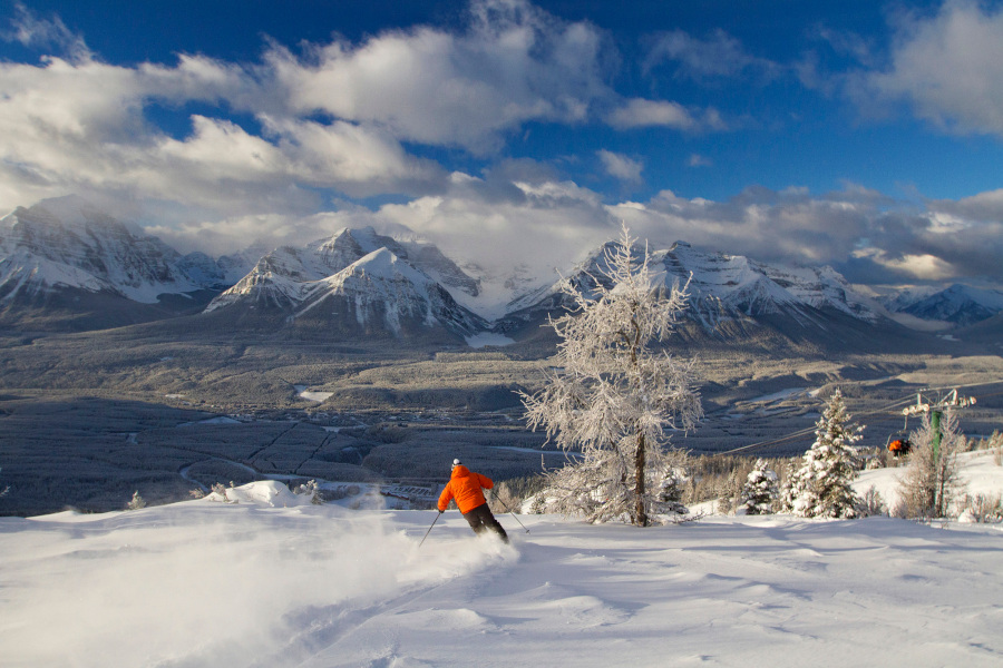 Skiën in de Canadese wildernis © Chris Moseley