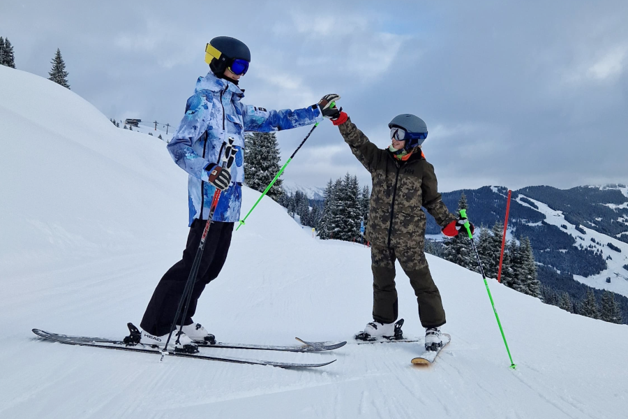 Betaalbare wintersport met kinderen.