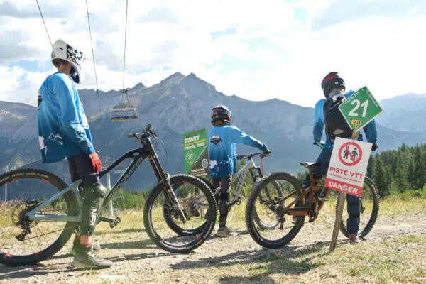 Downhill biken