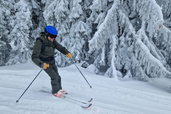 De handschoenen zijn uitgebreid getest op de piste.