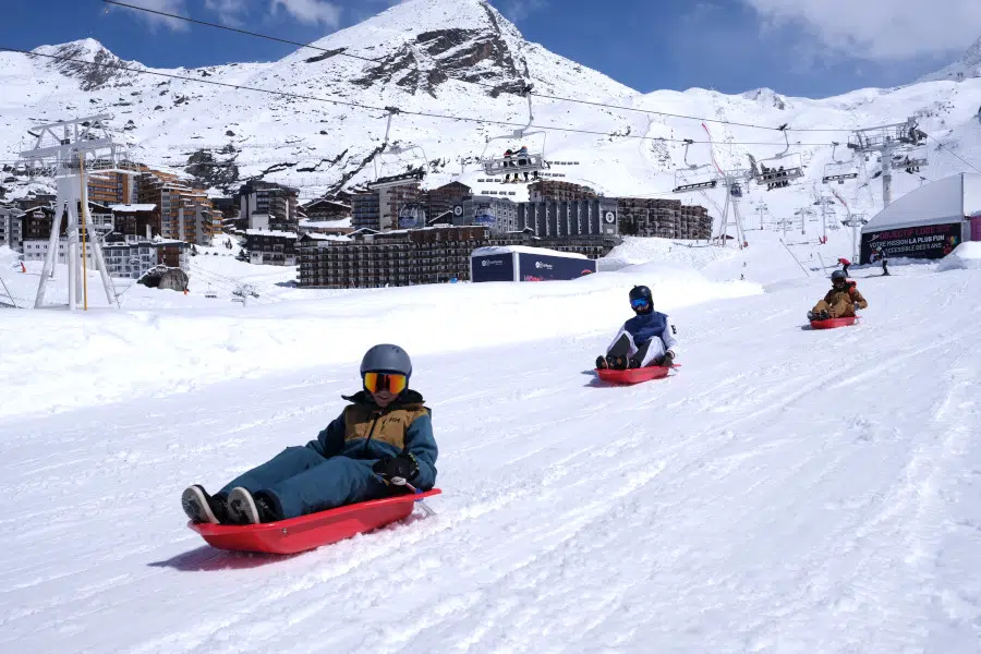 Dit is de langste rodelbaan van Frankrijk: Cosmojet in Val Thorens