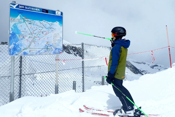 Kaprun pisteplan