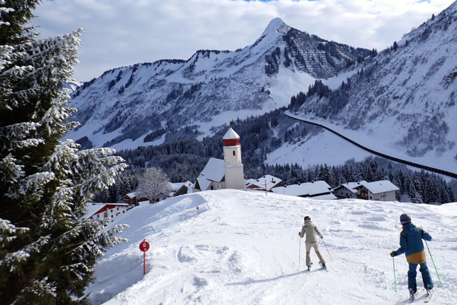 Damüls in het Bregenzerwald - Vorarlberg