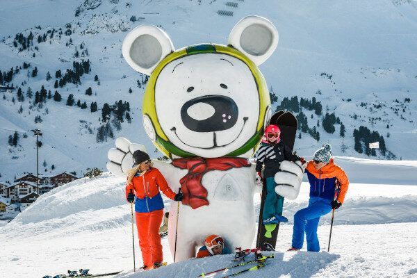 Familie in Obertauern