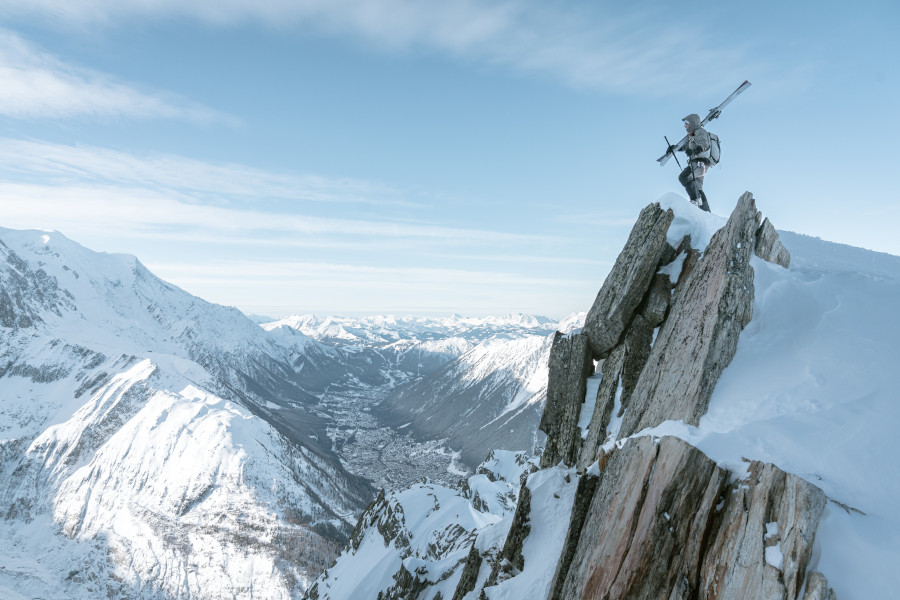 Paul de Groot - Nederlands' meeste bekende freeskiër. (Foto: Olly Bowman Photography)