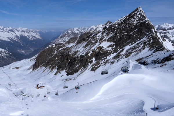 Skigebied Gurgl, de 'parel van de Alpen.'