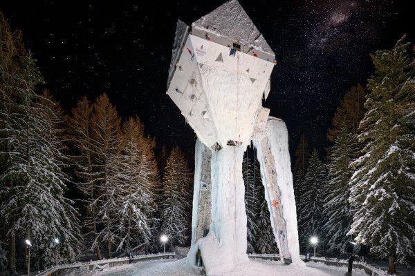 ijsklimmen la plagne