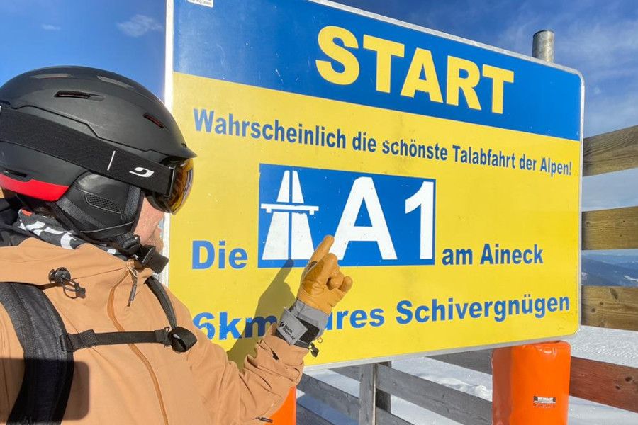 De A1 is mijn favoriete piste in Katschberg. Kindvriendelijk skigebied in Oostenrijk