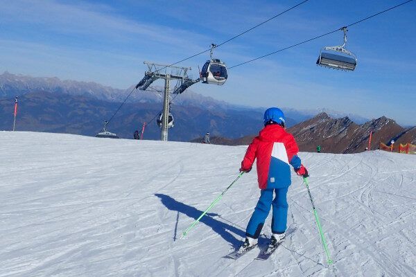Fijne lege piste op de Kitzsteinhorn