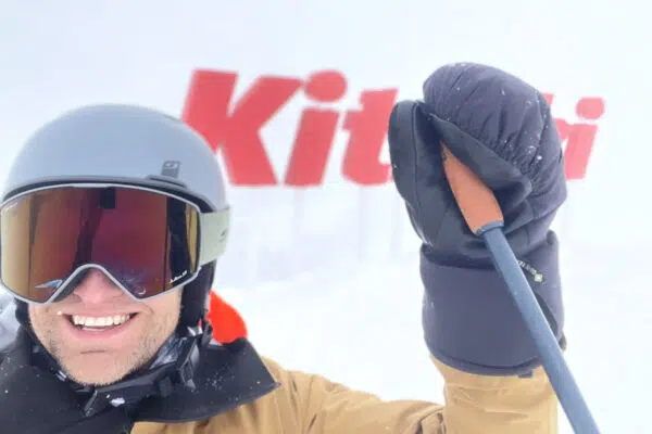 Frank blij in Kitzski