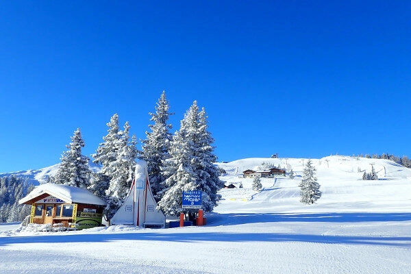 Flachau is een mooi skigebied voor beginners