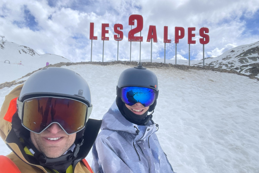 Reisverslag: echt wintersporten in april in 'Les 2 Alpes'