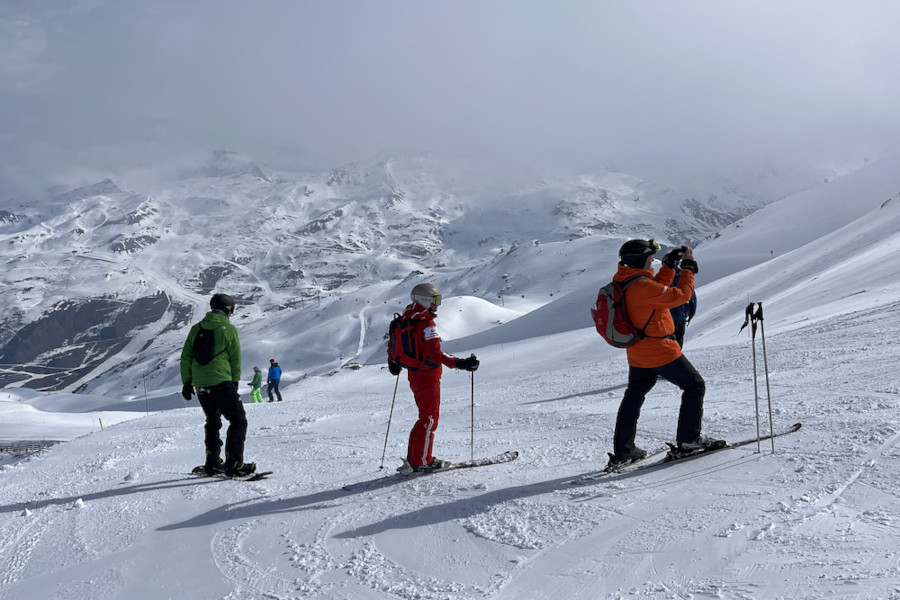 Heerlijke brede pistes