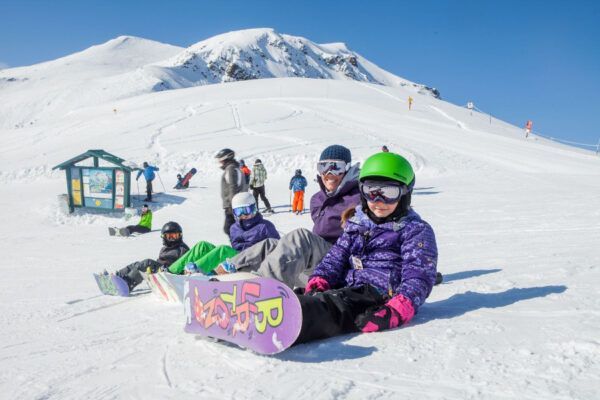 marmot basin snowboarden