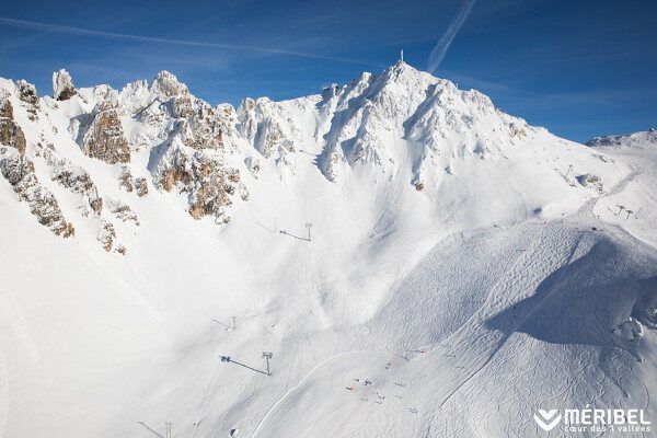 Méribel piste