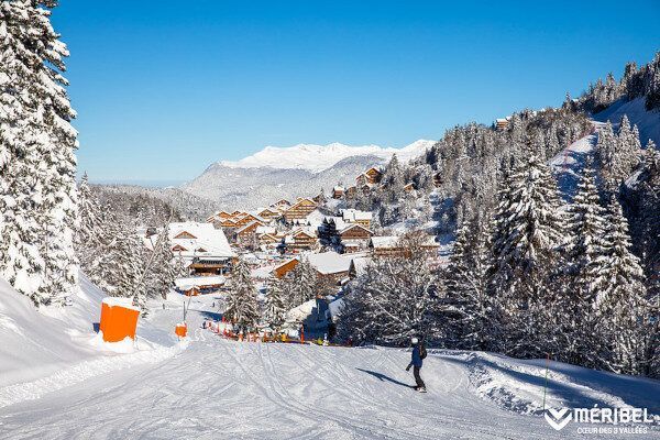 Méribel piste