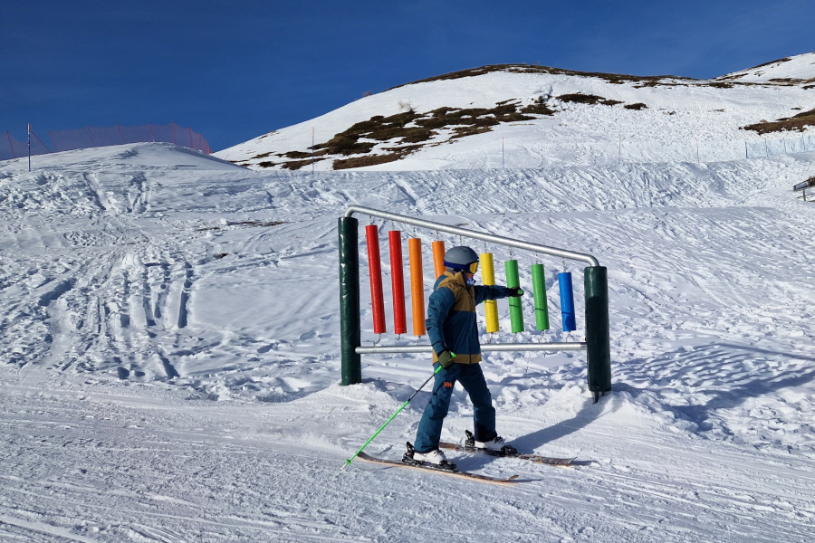 Skigebied Watles.