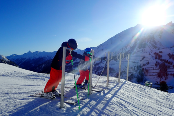 Probeer een ski-cross
