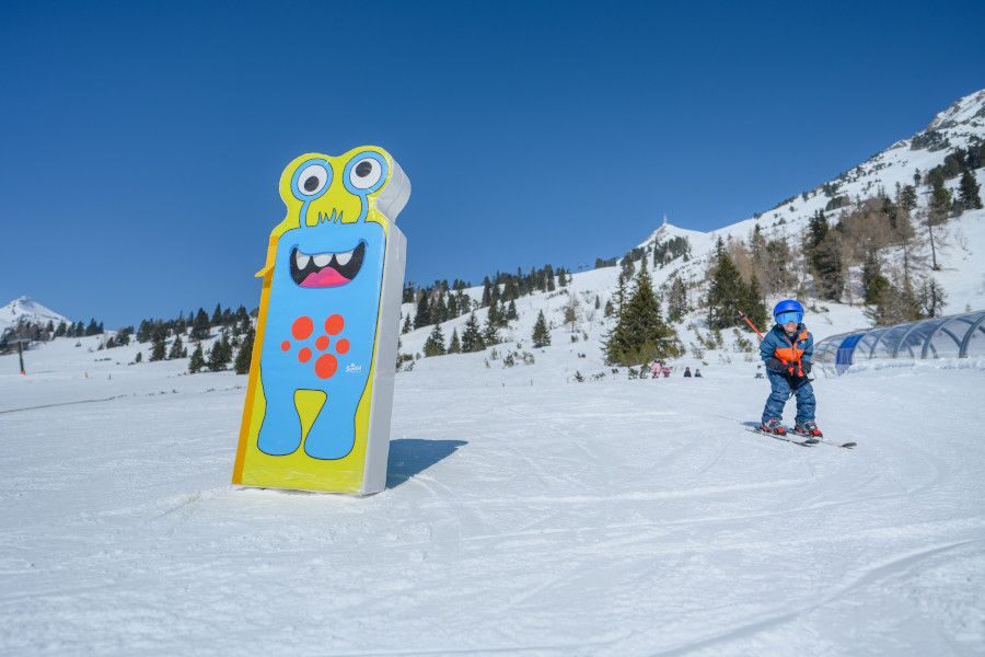Kinderen in Obertauern