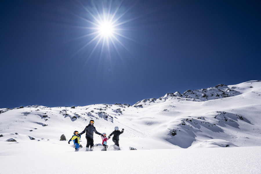 Sunny Mountain is dé plek om te leren skiën in Kappl