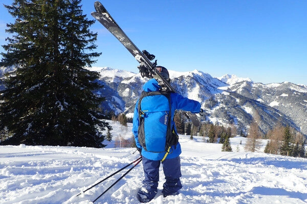 Pieps Lawine Airbag bij off piste skiën