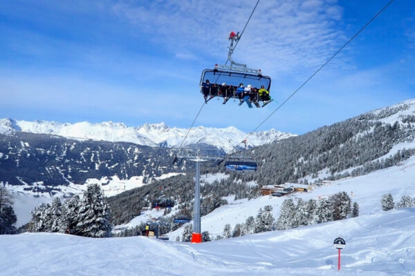 Wij brengen een paar dagen door in skigebied Hochzeiger