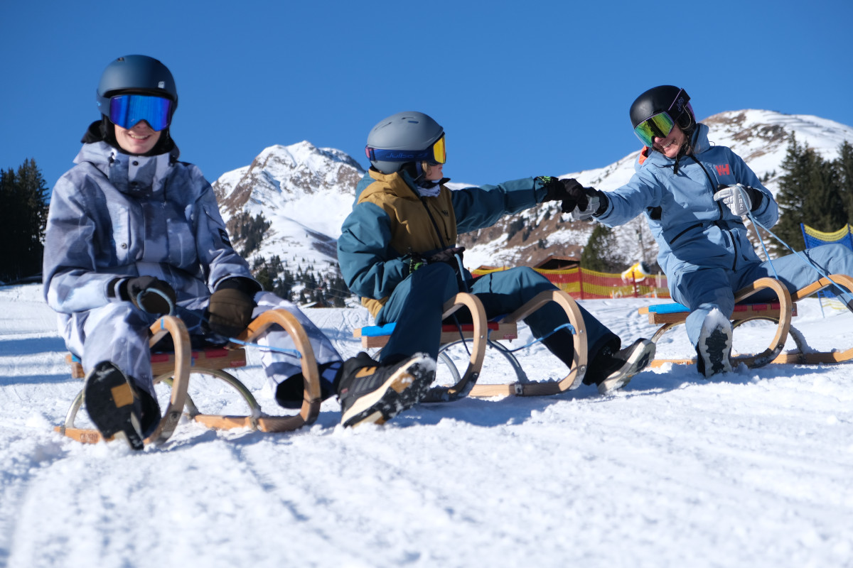 De rodelbaan in Rauris
