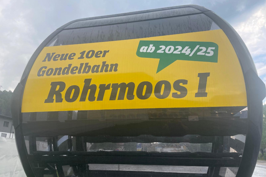 Schladming-Dachstein vervangt 40 jaar oude stoeltjeslift ‘Rohrmoos 1’ door moderne gondel
