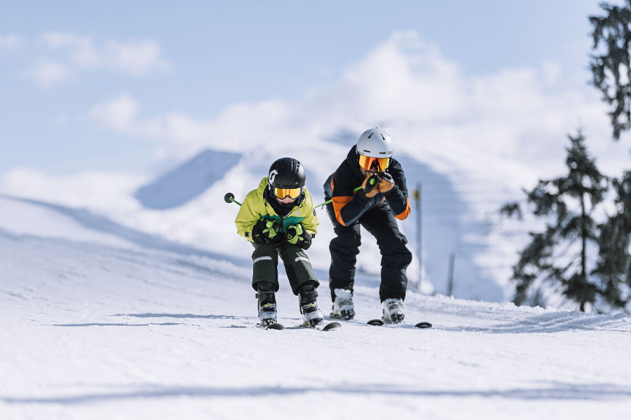 De pistes zijn ideaal voor families. (Foto: saalbach.com | Mia Knoll)