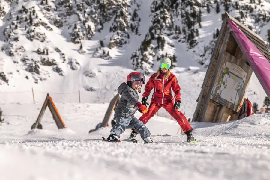 Ook de kinderen genieten in Obertauern