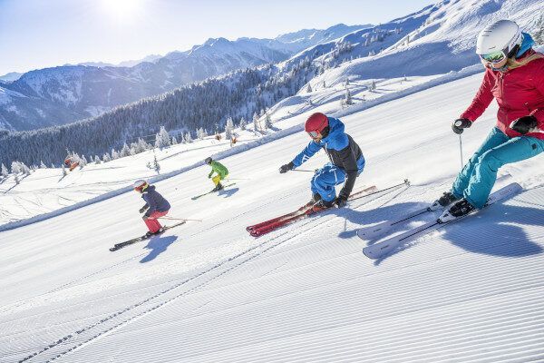 Elke dag een andere piste op in Flachau.