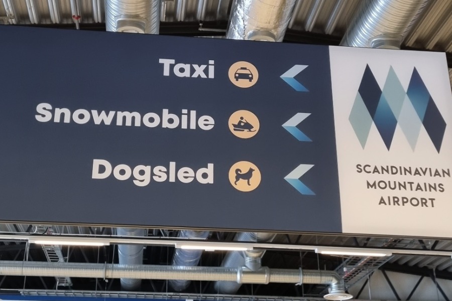 Scandinavian Mountains Airport.