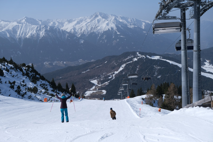 Rosshütte: de meeste pistes - skigebied Seefeld