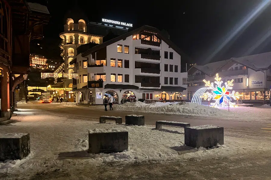 Sfeerverlichting in Engelberg