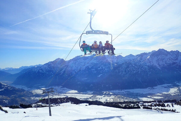 Heerlijk uitzicht in skigebied Lienz