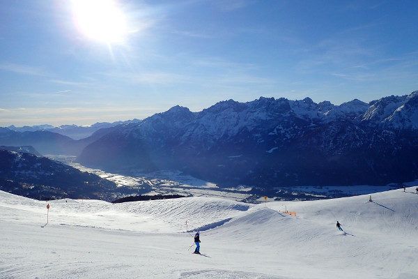 zoveel verschillende pistes in skigebied Lienz Zettersfeld.