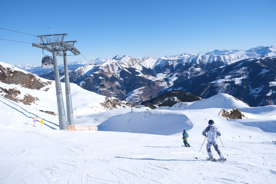 Piste 3 in skigebied Rauris.
