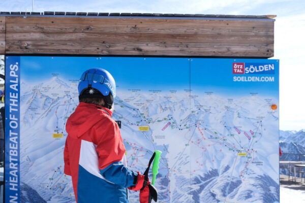 skigebied Sölden - plan